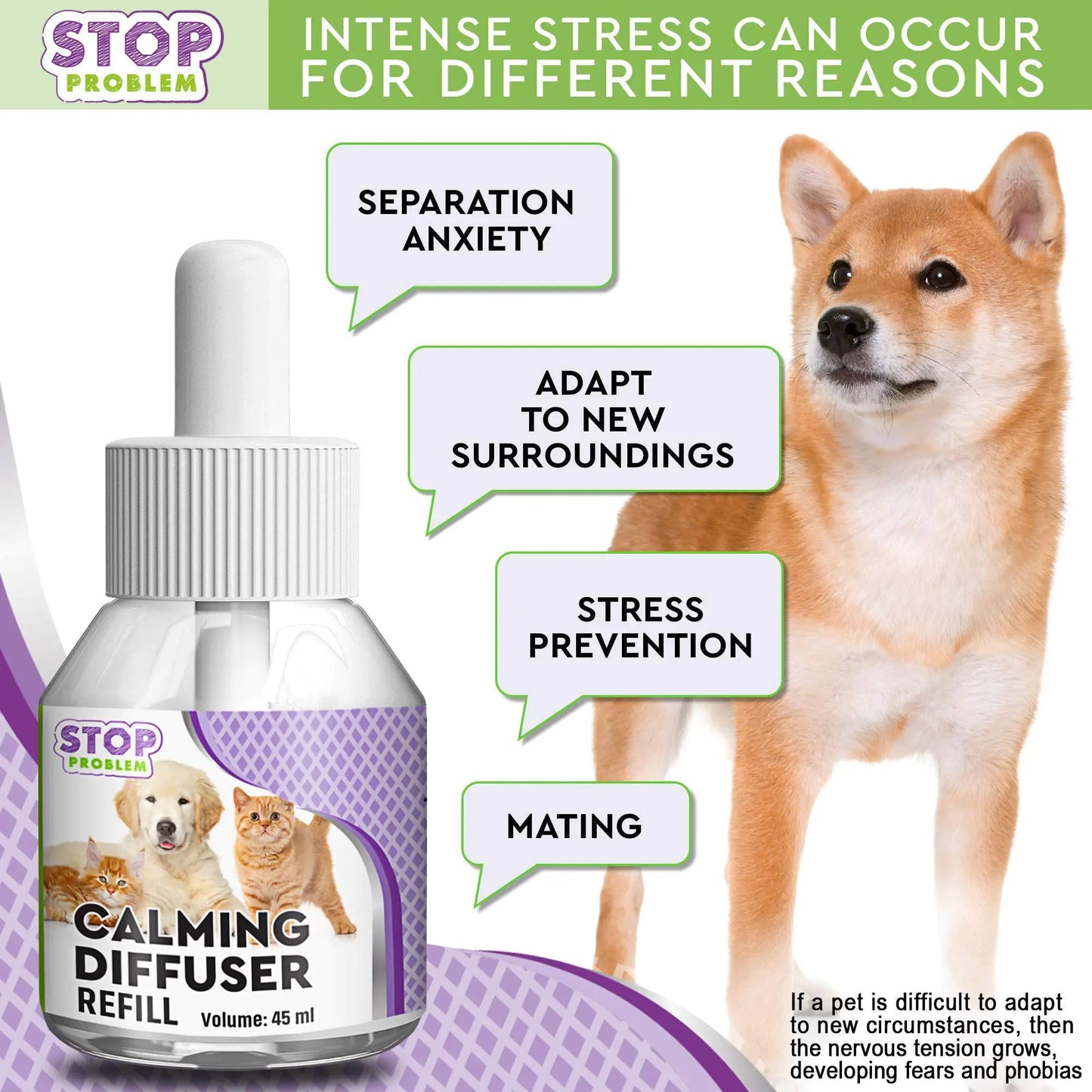 Ashford Pet Anti Anxiety Plug in Stress Relief