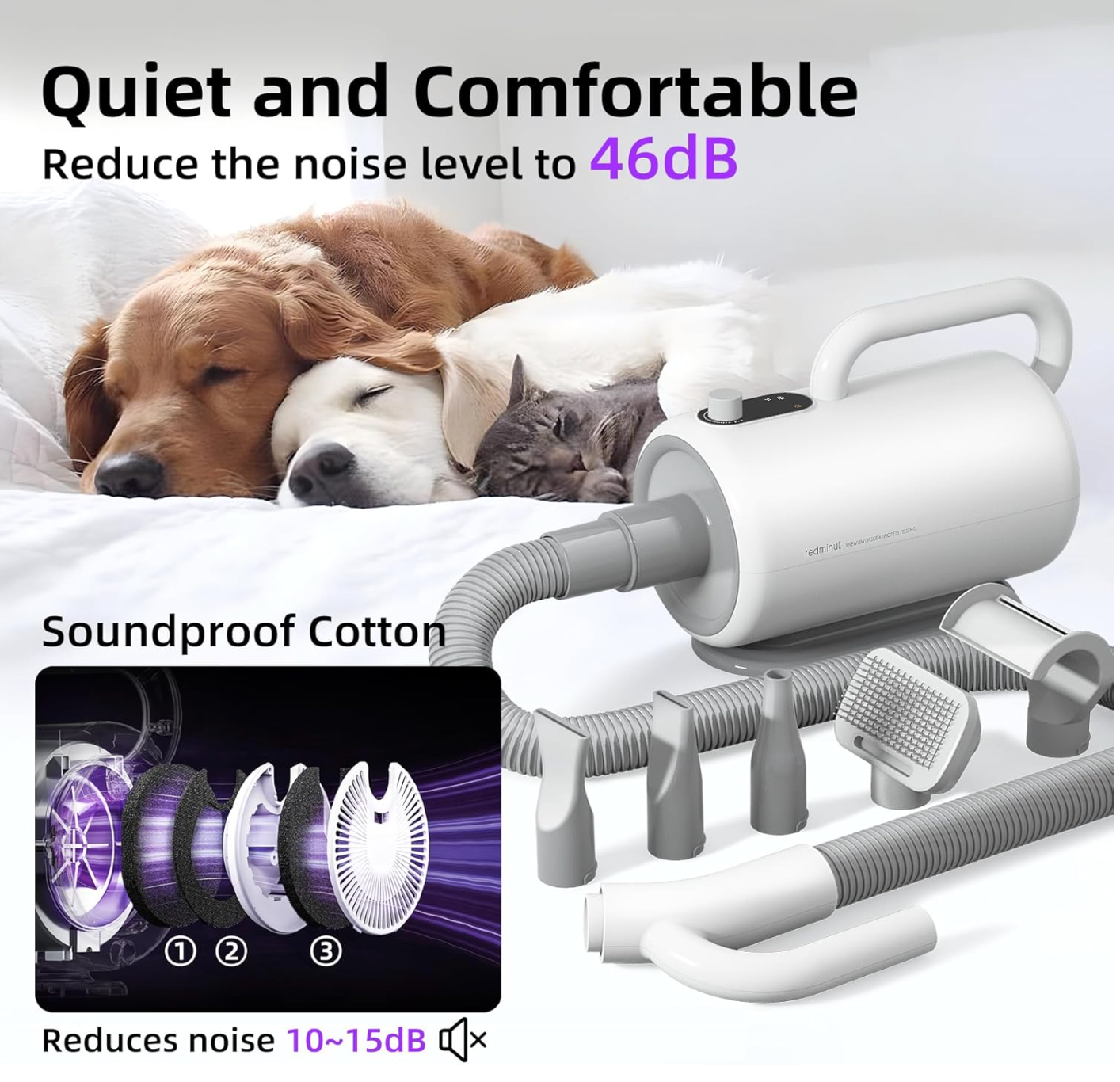 Ashford Pet Hair Dryer – Large Dog Grooming Dryer